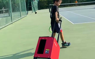 How to use a tennis ball machine?