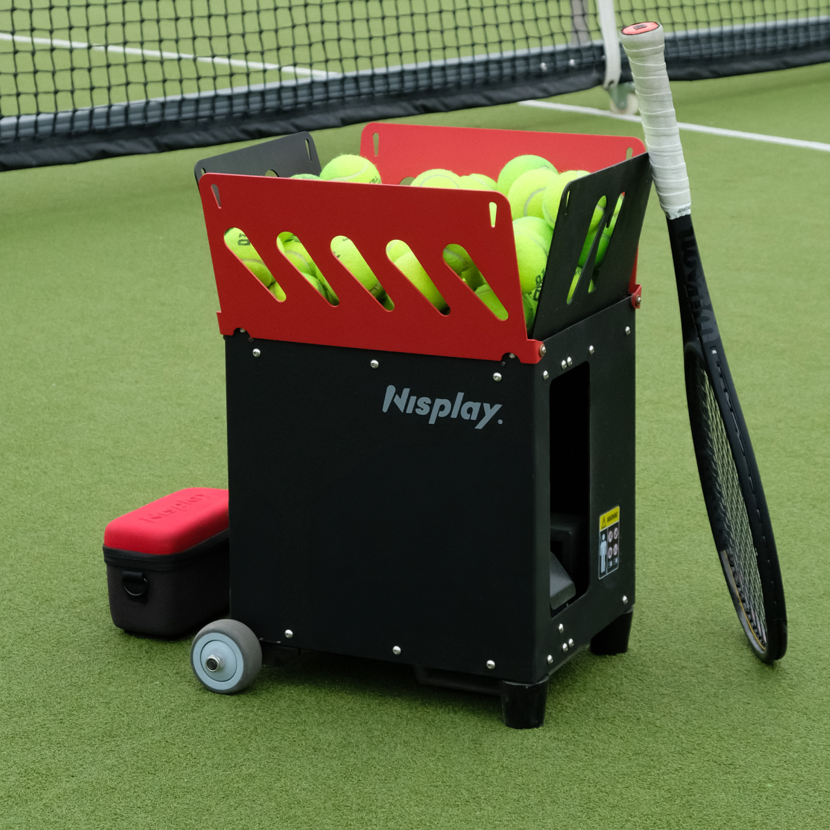 Tennis Ball Machine - Nisplay N2 Portable Automatic Tennis Ball Machine ...